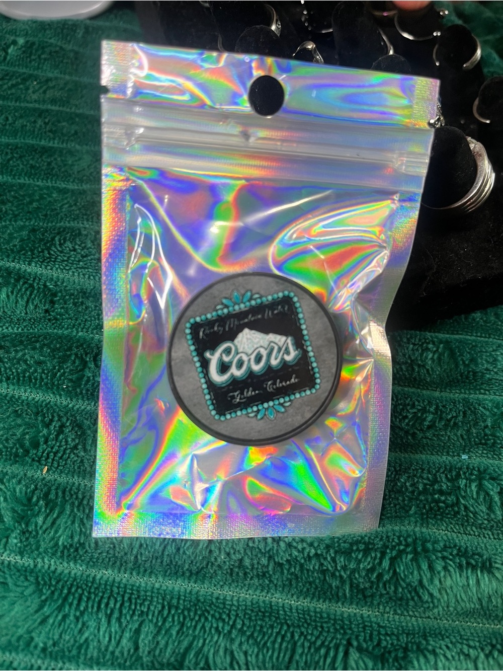 Coors themed Pop Socket